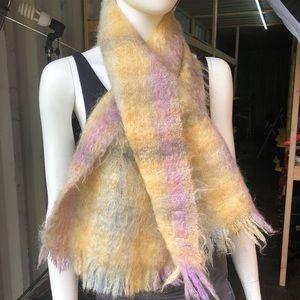 Vintage Liberty of London A. Stewart  Mohair Scarf